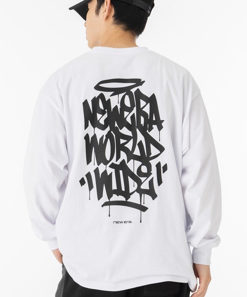 NEW ERA（ニューエラ） tシャツ 長袖Tシャツ ロンT グラフィティロゴ