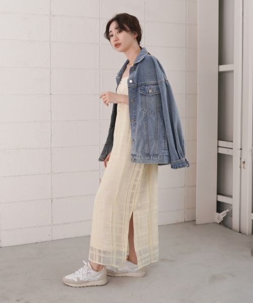 「Bab」 キャミソールワンピース M ブラック レディース_画像4