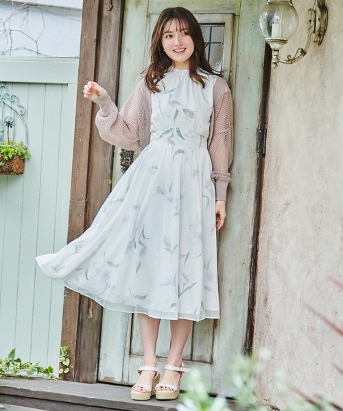 「NOELA」 半袖ワンピース M ブラック レディース_画像6