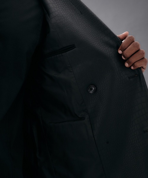 ANDER HUNK ジャケット テーラードジャケット Crocodile Lapel