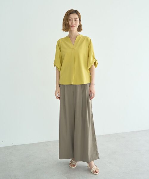 「YECCA VECCA」 長袖シャツ FREE グレー レディース_画像4