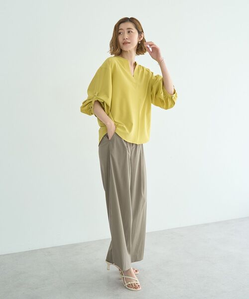 「YECCA VECCA」 長袖シャツ FREE グレー レディース_画像5