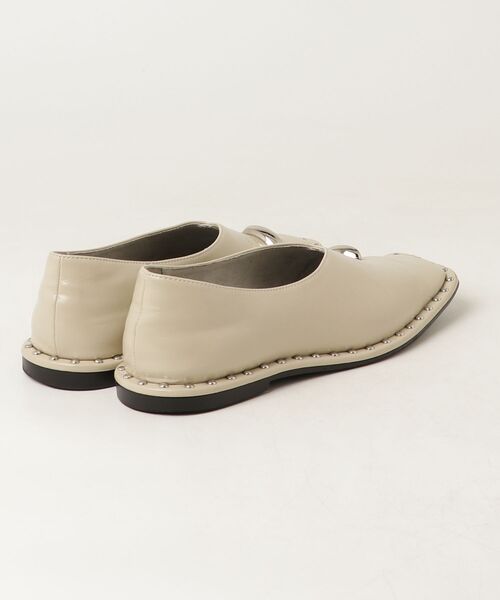 「SY UNITED ARROWS」 シューズ 22cm ベージュ レディース_画像2