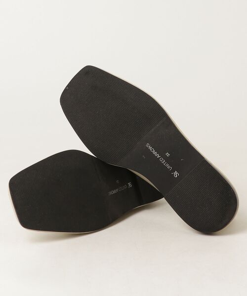 「SY UNITED ARROWS」 シューズ 22cm ベージュ レディース_画像3