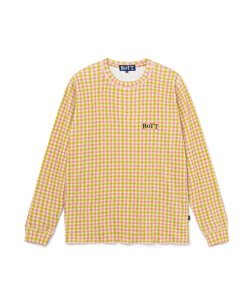 BoTT（ボット） tシャツ Check Thermal メンズ レディース : ZOZOTOWN