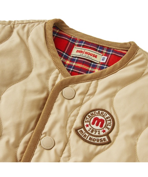 ミキハウス　mikihouse キルティングジャケット　アウター　ダウン　100 楽天市場】【1日限定！ポイント5倍】【アウトレット