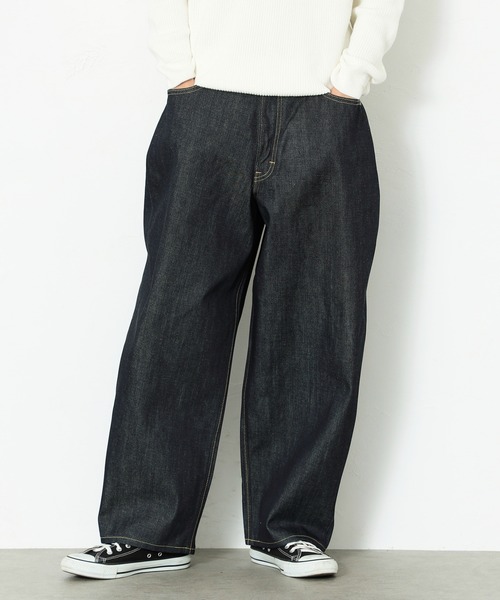 LEE SUPERSIZED COWBOY ストレートデニムパンツ Lee 【再入荷】SUPERSIZED COWBOY ストレートデニムパンツ