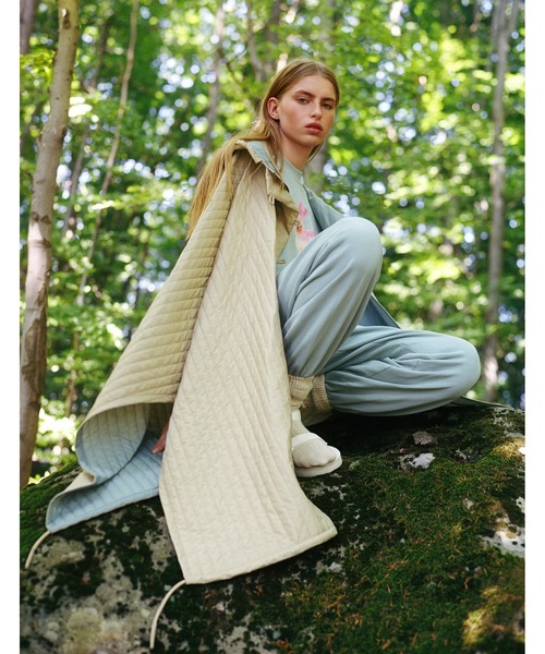 最新コレックションポンチョ Long Quilted Poncho コート アウター メンズファッション ファッション 66 672 Negaaheno Ir