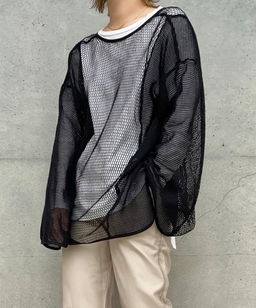 m me eme⭐︎キャンディスリーブブティックトップス オフショルダーキャンディースリーブシフォンブラウス Mc 397