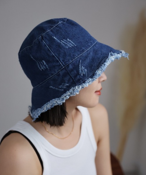女性系　ハット アドベンチャーハット tyo-029 帽子 春夏 撥水 UVカット 登山