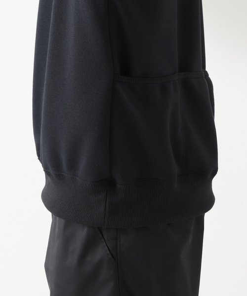 スウェット 【PSEUDOS / シュードス】PLAIN CREW NECK SWEATSHIRT LS