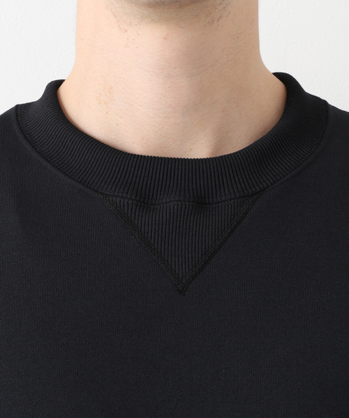 スウェット 【PSEUDOS / シュードス】PLAIN CREW NECK SWEATSHIRT LS