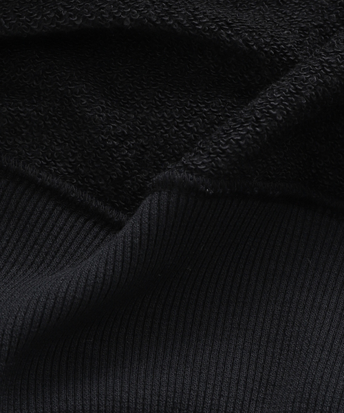スウェット 【PSEUDOS / シュードス】PLAIN CREW NECK SWEATSHIRT LS