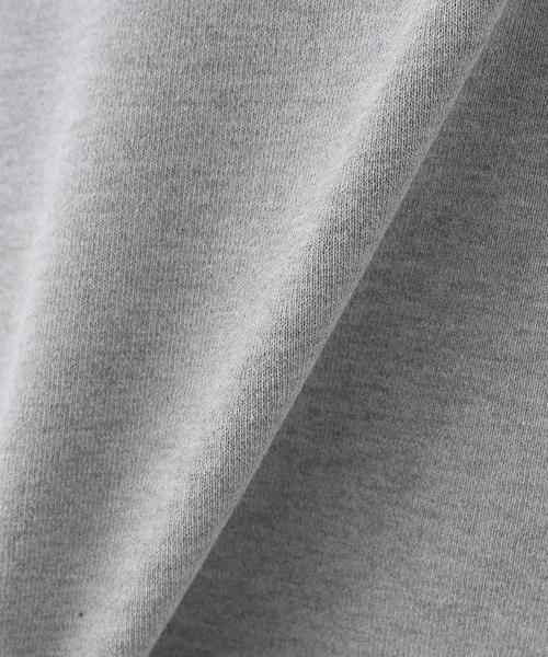 スウェット 【PSEUDOS / シュードス】PLAIN CREW NECK SWEATSHIRT LS