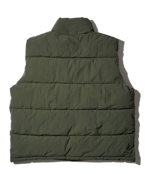 未使用品stand collar padded vest　暖かな中綿ベスト ADPOSION ベスト ジレ stand collar padding vest / スタンド