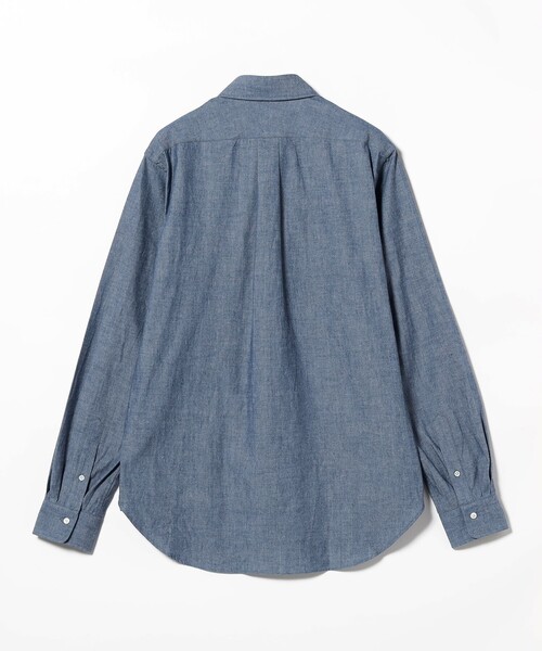 BEAMS F シャンブレー ボタンダウンシャツ メンズ BEAMS F / シャンブレーボタンダウンカラーシャツ - メルカリ
