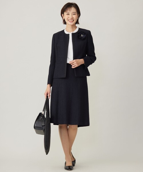 REGINA ROMANTICO ブラックコート 38サイズ レジィーナロマンティコブラックノーカラーコート#38