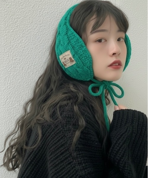 BURNER（バーナー） 耳当て イヤーマフ 「OKUOKU 0909」耳当て 手編み