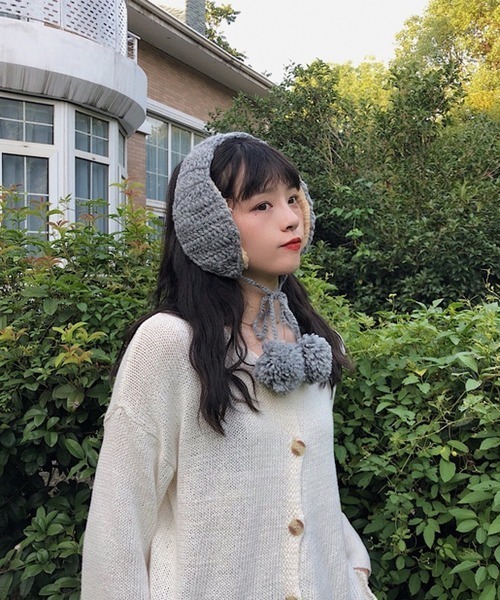 BURNER（バーナー） 耳当て イヤーマフ 「OKUOKU 0909」耳当て 手編み