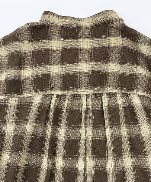 ad thie（アドティエ） シャツワンピース 選べる2柄 ネルチェック