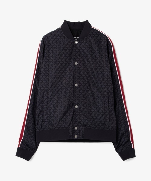 ジャケット ブルゾン スリーブストライプ ボマージャケット メンズ  