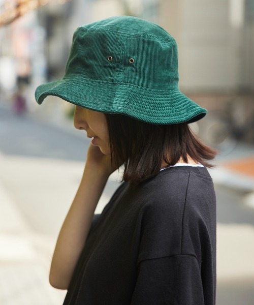 newhattan（ニューハッタン） 帽子 ハット 「NEWHATTAN」コーデュロイ