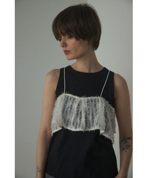 もらって嬉しい出産祝い BY BLACK MOUSSY bustier(フレアビスチェ flare キャミソール トップス