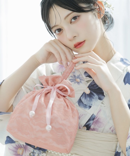 Dita（ディータ） ころんと大人かわいい。レース巾着「W」 レディース
