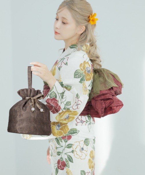 Dita（ディータ） ころんと大人かわいい。レース巾着「W」 レディース