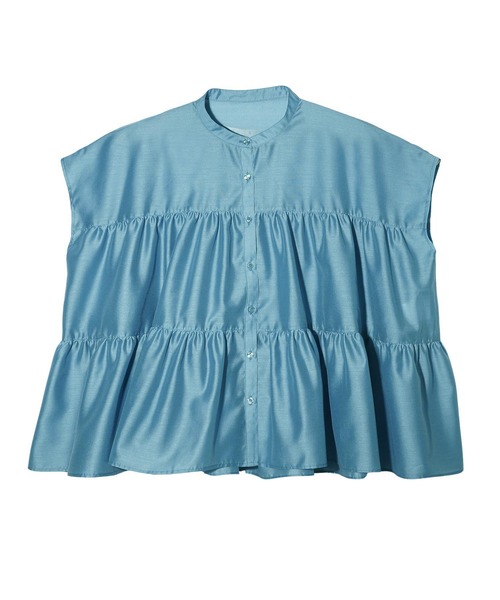 ブラウス シャツ TIERED BLOUSE レディース
