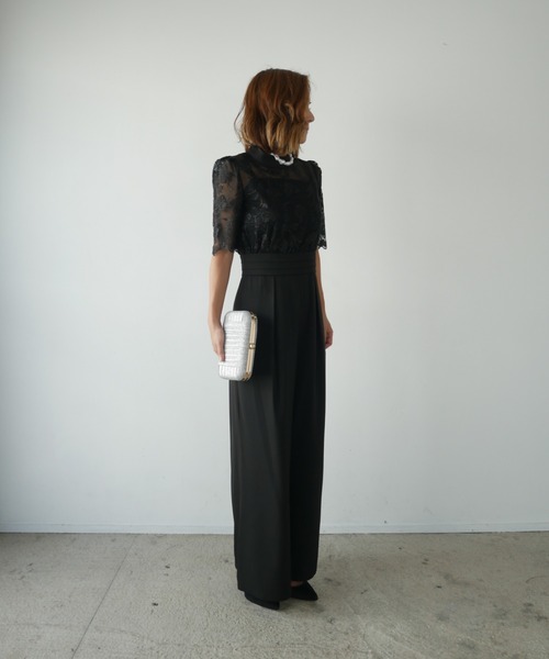 My shawty パンツドレス moses lace pants dress : ZOZOTOWN