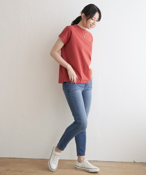 ikka（イッカ） パンツ GOKU楽ストレッチスキニーパンツ レディース
