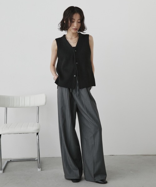 新品未使用　シアトル・マリナーズ　ベスト女性用 S Aunt Marie's（アントマリーズ） ベスト ジレ ミックスニットベスト