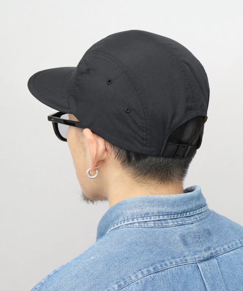 Basiquenti キャップ 帽子 ナイロン ワイド ロングビル キャップ つば