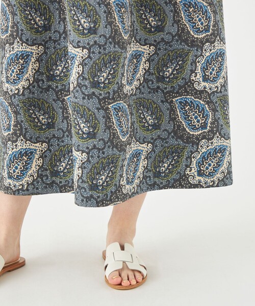 【未使用】SOULEIADO 総柄プリントワンピース SOULEIADO（ソレイアード） ワンピース ポリエステルプリント