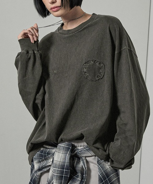 tシャツ 「Alfred Alex」ヴィンテージメイクデザイン ビッグピグメント