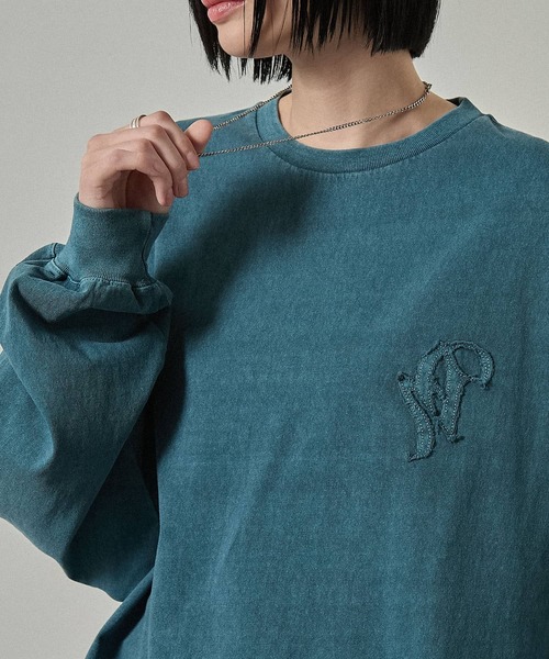 tシャツ 「Alfred Alex」ヴィンテージメイクデザイン ビッグピグメント