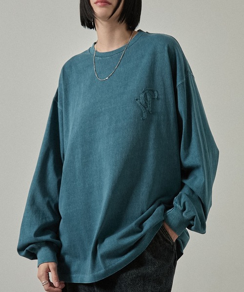 tシャツ 「Alfred Alex」ヴィンテージメイクデザイン ビッグピグメント