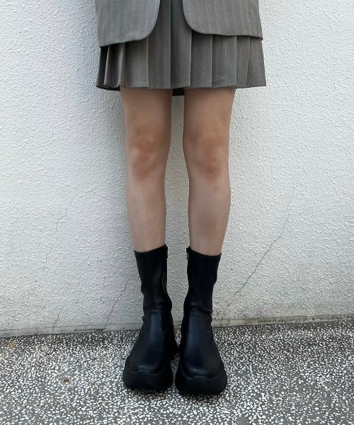 AMAIL（アマイル） ブーツ Sox fit boots レディース : ZOZOTOWN Yahoo