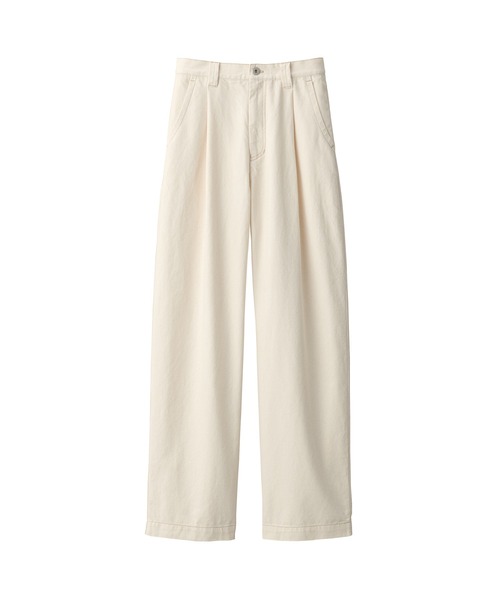 MUJI Labo 婦人　和紙混パンツ 婦人２４（６１ｃｍ）・生成 婦人 和紙混パンツ | 無印良品