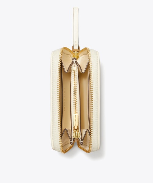 TORY BURCH 財布 キラ ダイヤモンドキルト ジップアラウンド
