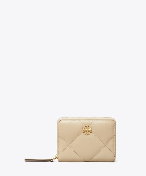 【関税込】TORY BURCH キラ ダイヤモンド ジップウォレット Kira Diamond Quilt Zip Continental Wallet: Women's Designer