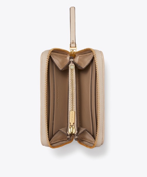 すぐ届く【Tory Burch】 ダイヤモンド キルト ジップウォレット すぐ届く【Tory Burch】 ダイヤモンド キルト ジップウォレット
