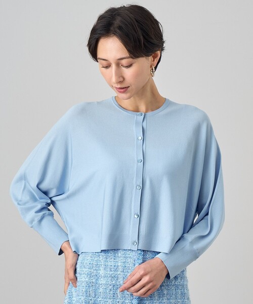 ANAYI（アナイ） カーディガン レーヨンナイロンドルマンボレロ