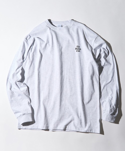 MAISON CLUB（メゾンクラブ） tシャツ 「MAISON CLUB」ワンポイント
