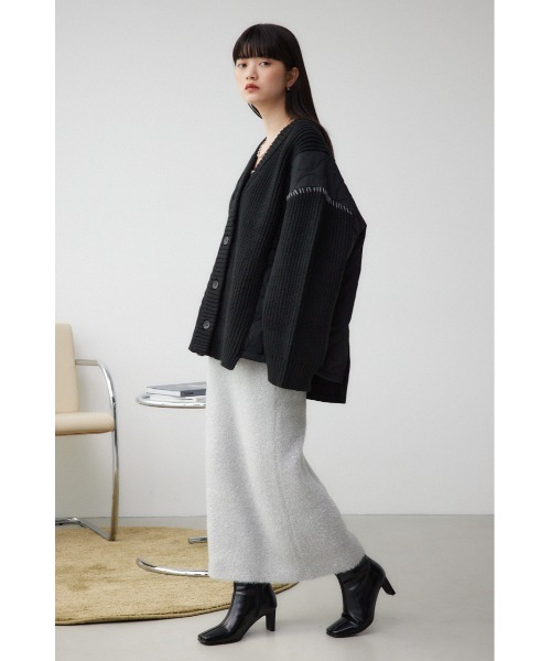 AZUL BY MOUSSY（アズールバイマウジー） スカート ラメシャギーニット