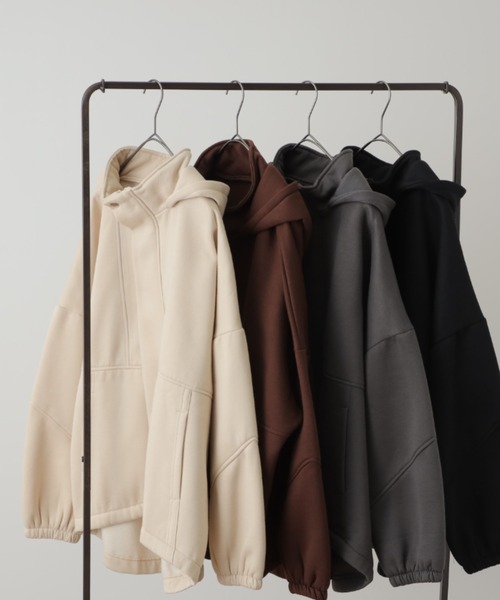 HUG.U トレーナー スウェット 裏起毛スウェットアウター