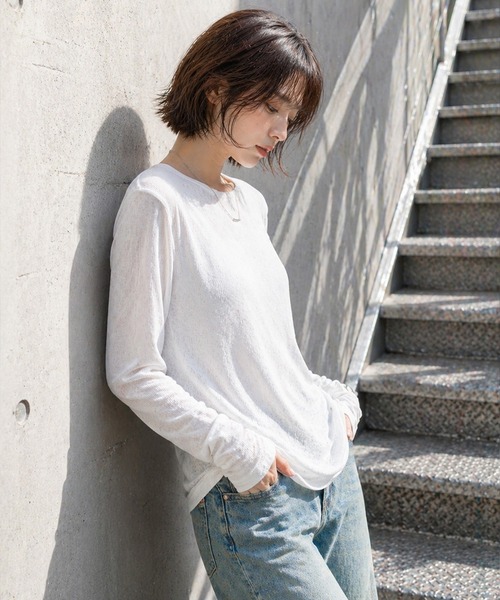 tシャツ リブシアートップス レディース : ZOZOTOWN Yahoo!店 - 通販