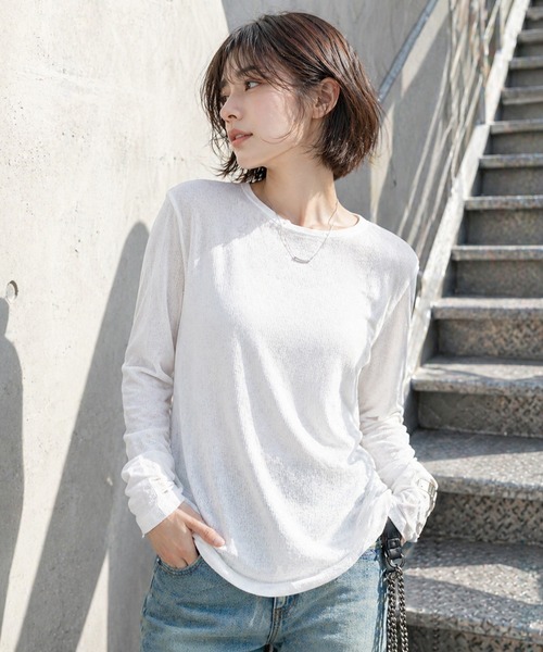 tシャツ リブシアートップス レディース : ZOZOTOWN Yahoo!店 - 通販