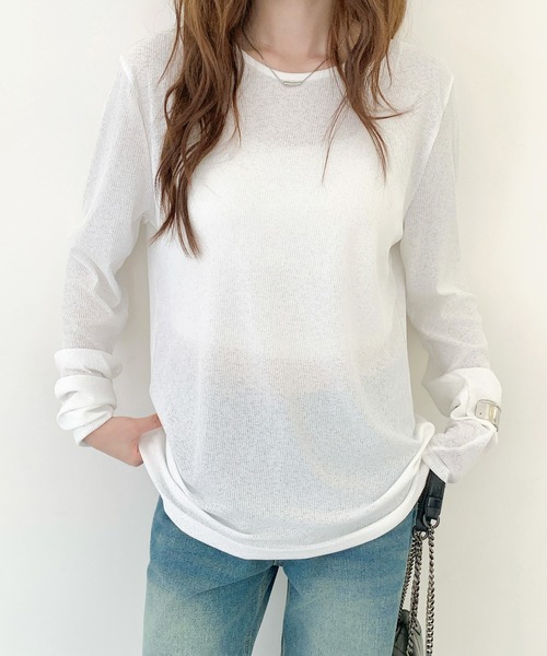 tシャツ リブシアートップス レディース : ZOZOTOWN Yahoo!店 - 通販